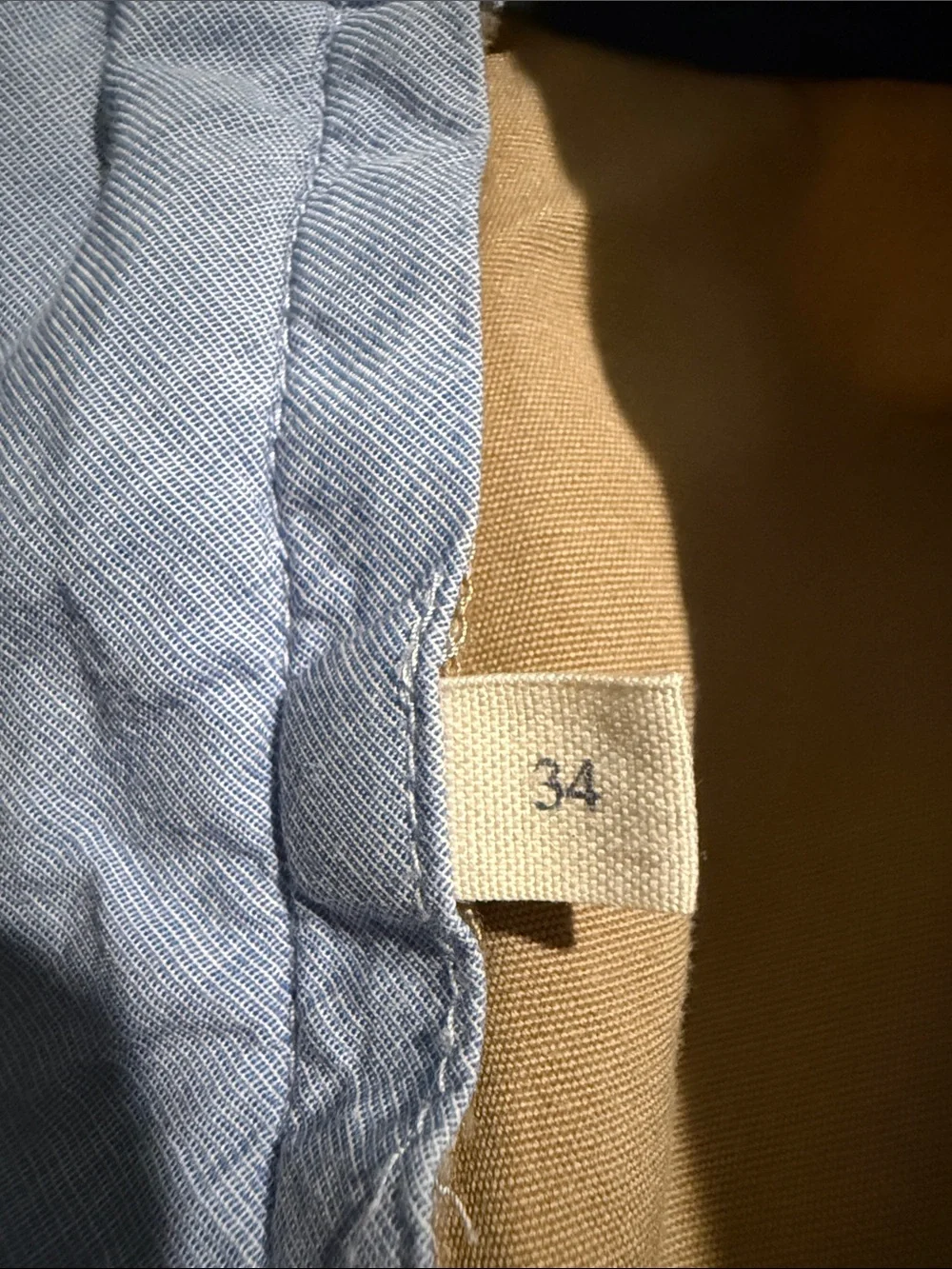 J. Crew Men's Tan Flat-Front Chino Shorts